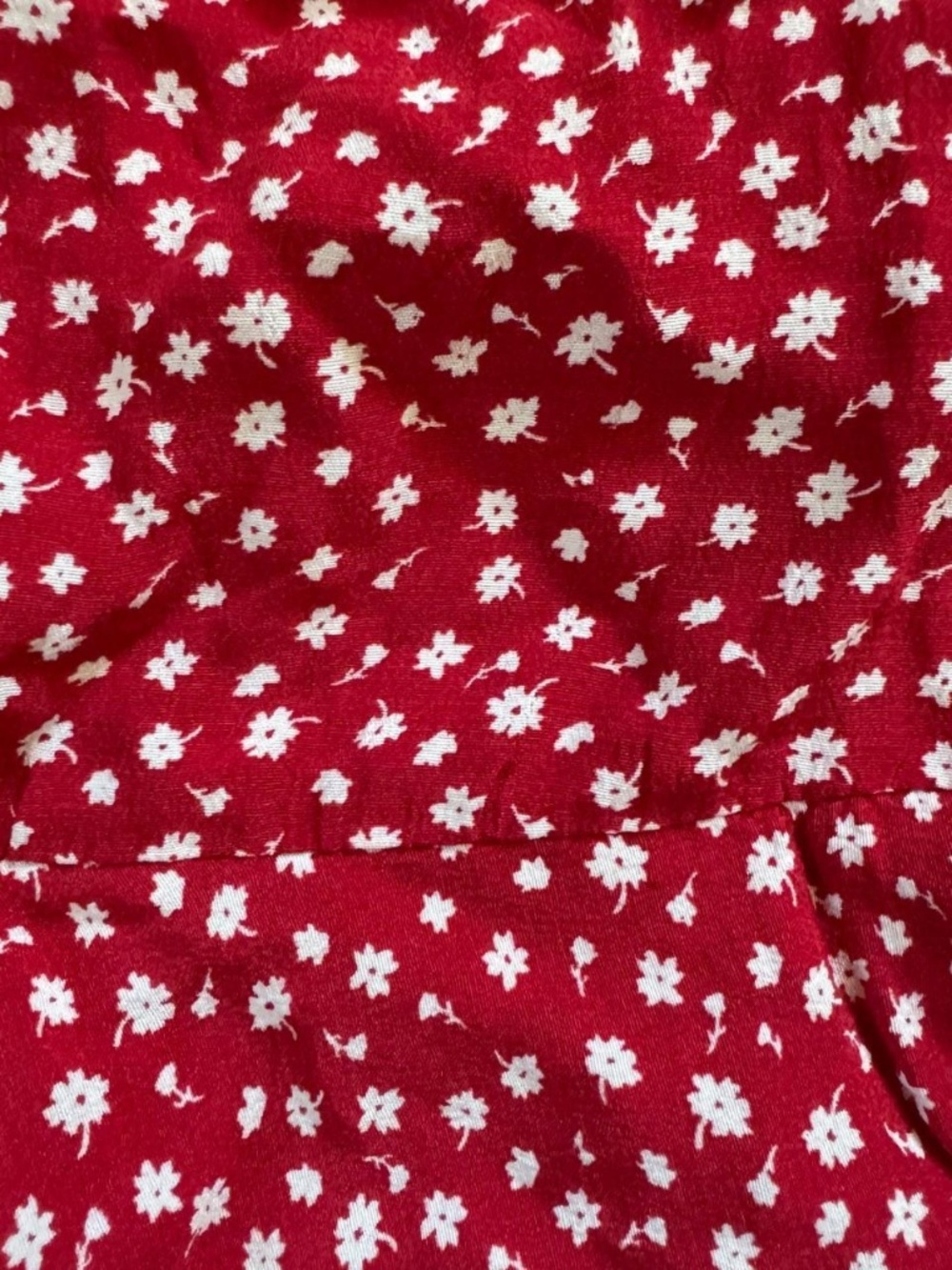 Zara Red and White Skirt - Picture 3 of 5